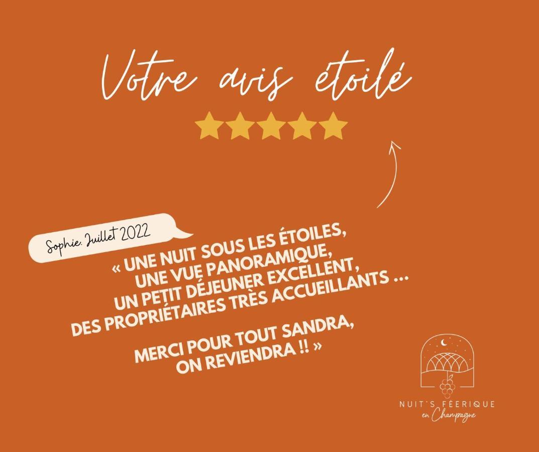 Nuit'S Feerique En Champagne Villa Meurville Eksteriør billede